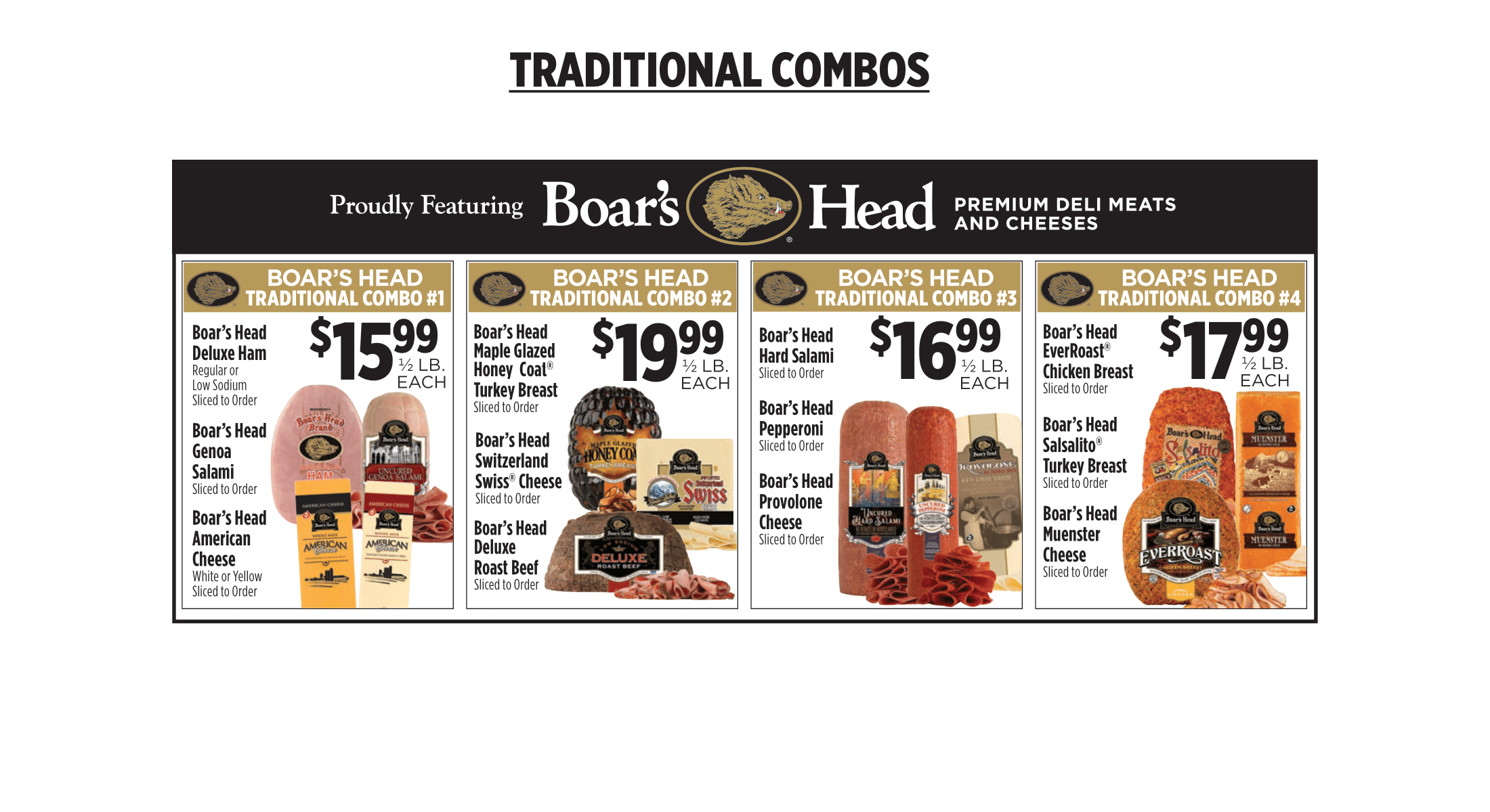 traditional combos